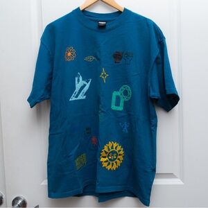 OBEY “Get In The Groove” Heavyweight Cotton T-Shirt